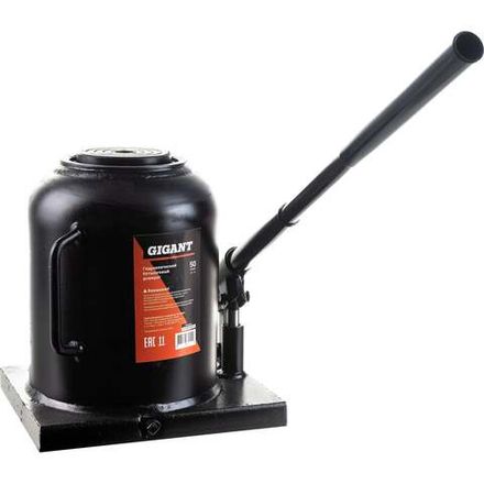 Гидравлический бутылочный домкрат Gigant 50Т, подхват 230мм, подъем 360мм, рабочий ход 130мм, HBJ-50s