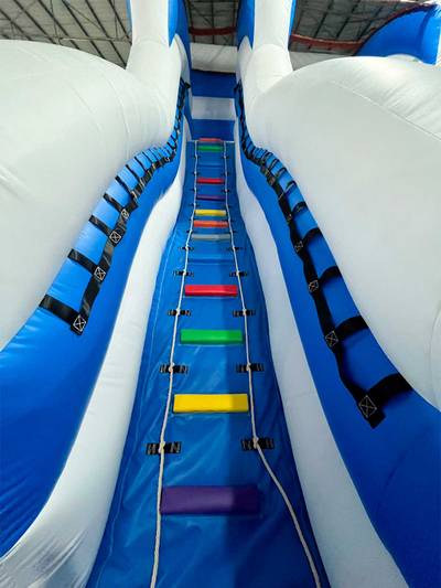 Надувная водная горка с бассейном «Пляжный оазис 3», 13*5*6 м