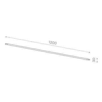 ST1653.439.00 Модуль токоподводящий ST-Luce Черный TECHNO