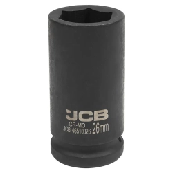 Головка ударная глубокая 3/4'', 26мм (6гр.) JCB JCB-46510026