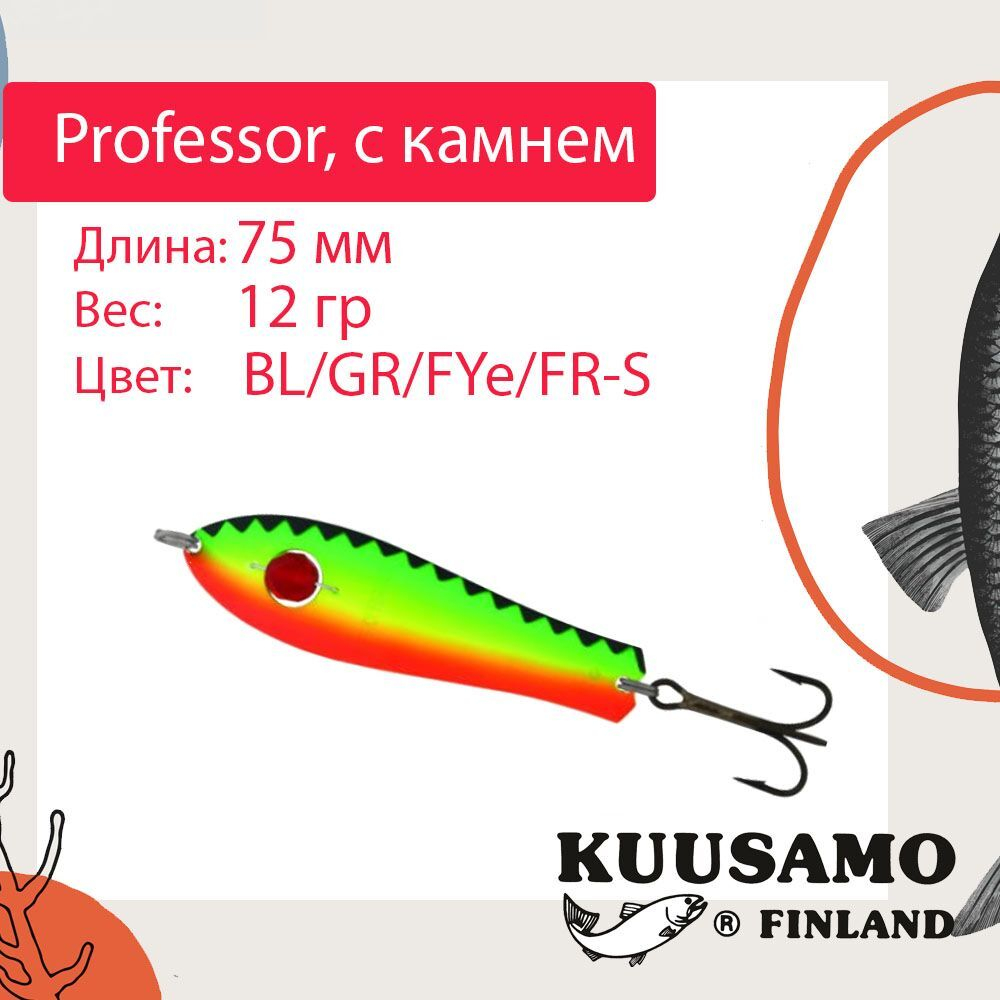 Блесна для рыбалки Kuusamo Professor
