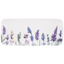 БЛЮДО ПРЯМОУГОЛЬНОЕ BRONCO "ЛАВАНДА" 36*15,5 СМ (КОР=18ШТ.)