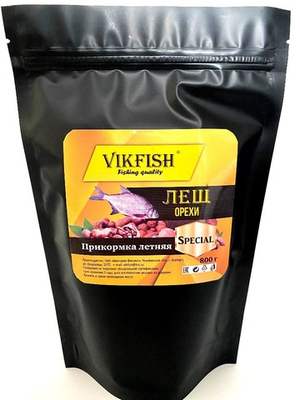 Прикормка VIKFISH Special  Летняя (Лещ орехи) 800гр.