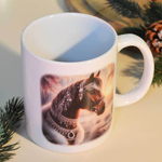 Кружка 350мл Новогодняя лошадь, MFK20587