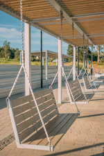 Навес с качелями SK00167