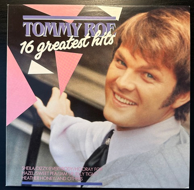 Tommy Roe - 16 Greatest Hits (Германия 1989г.)