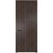 Profil Doors 15NA дуб тобакко глухая профиль чёрный матовый