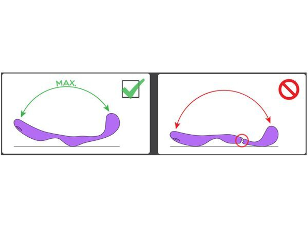 Розовый вибромассажёр G-wave с гибким клиторальным отростком - 18 см. (Цвет: розовый)
