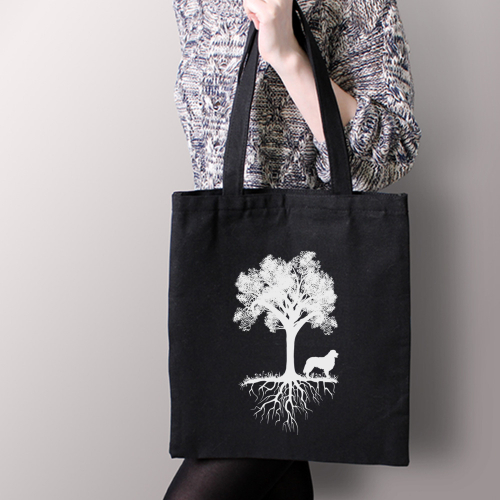 Тканевая сумка "Берн у дерева"