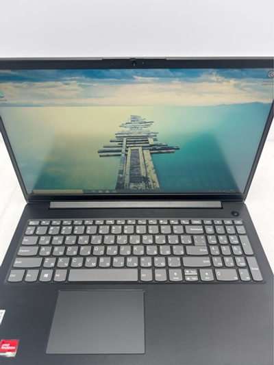 Ноутбук Lenovo V15 G2-ALC (82KD002XRU) 15.6"/AMD Ryzen 5 5500U/RAM 8GB/SSD 256GB/AMD Radeon Graphics/TN/1920x1080/DOS/Подсветка кл-ры: LED/Черный. Состояние: Уценка/небольшие след. на матрице от клавиатуры/B1