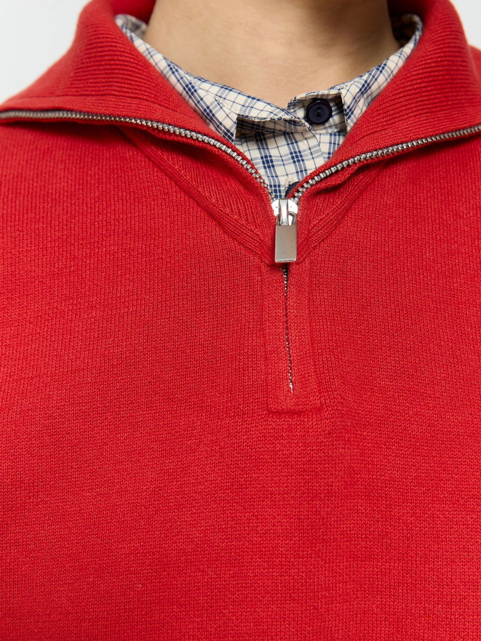 Джемпер с молнией