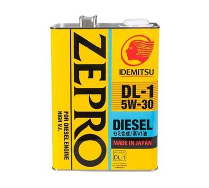 Масло Idemitsu Zepro Diesel 5W-30 Jaso Dl-1 CF C2 (4л) п/синтетика