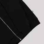 Худи One Two Zip-Up Logo утепленный черный