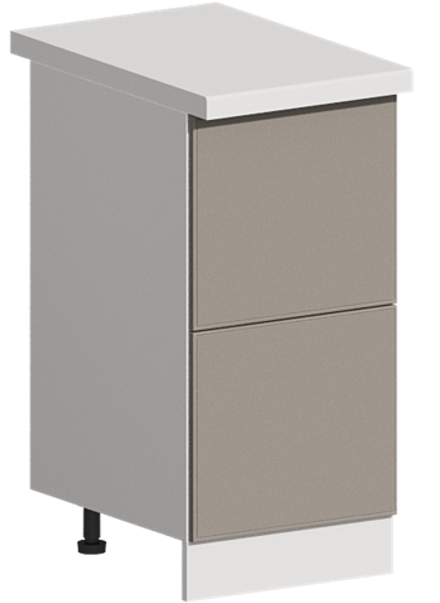 Кухня Модуль ШН2Я 400 Вотан / Грей Софт