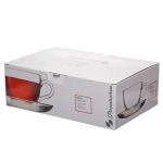 Чашка с блюдцем на 6 персон 215мл «Бейзик» 97948B