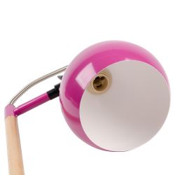 UML-T702 E14 PINK Торшер напольный под лампу Е14. 60W. с регулировкой наклона. Механический выключатель. Розовый. ТМ Uniel