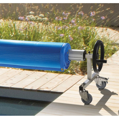 Сматывающее устройство Orion 3,6-5,0м с Т-образной опорой и опорой на колесах