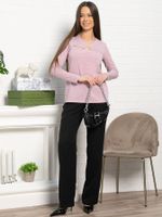 Блуза с кольцом Энне (сиреневая) Б15267-50М LT Collection