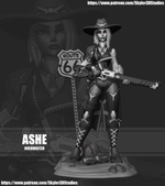 Эш Ashe Overwatch Фигурка