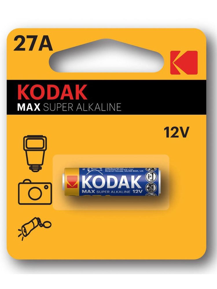 Батарейка Kodak 27A-1BL MAX SUPER Alkaline