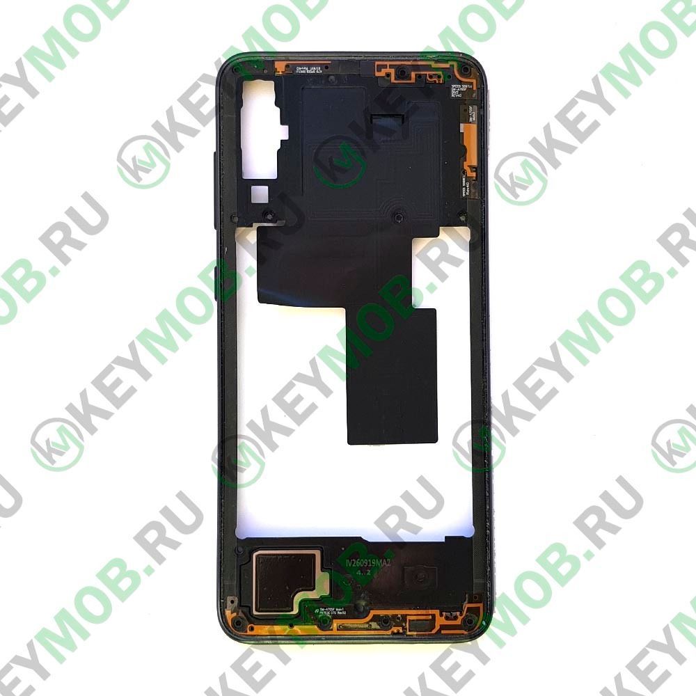 Средняя часть для телефона Samsung Galaxy A70 (SM-A705F), Черный