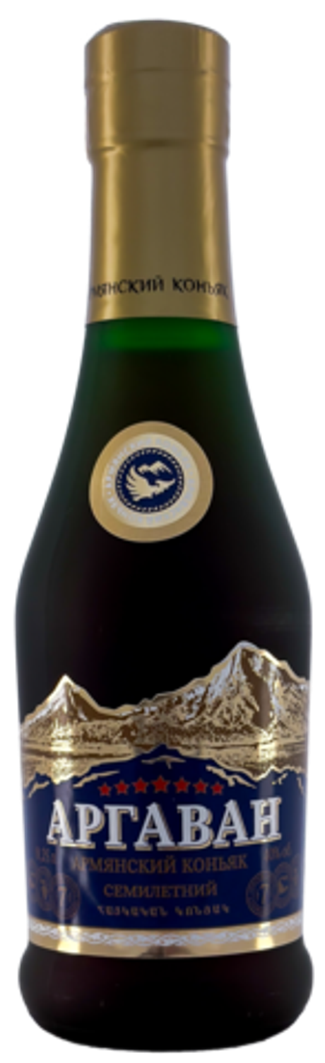 Коньяк АРГАВАН семилетний КВ марочн. выдерж.