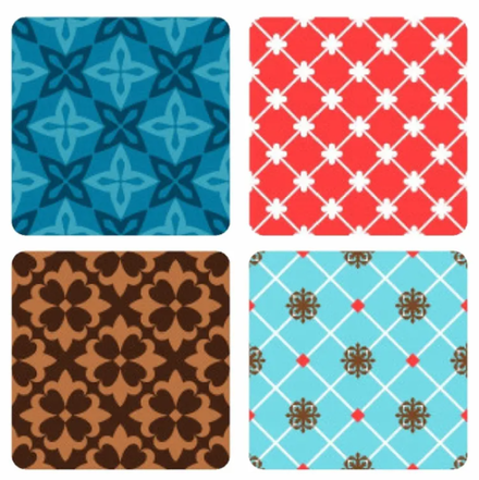 Бирдекель из фанеры 3-5 мм "Испанская плитка", 1 шт