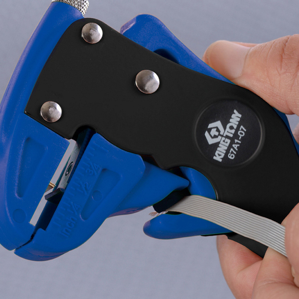 KING TONY (67A1-07) Стриппер для зачистки и резки многожильных проводов