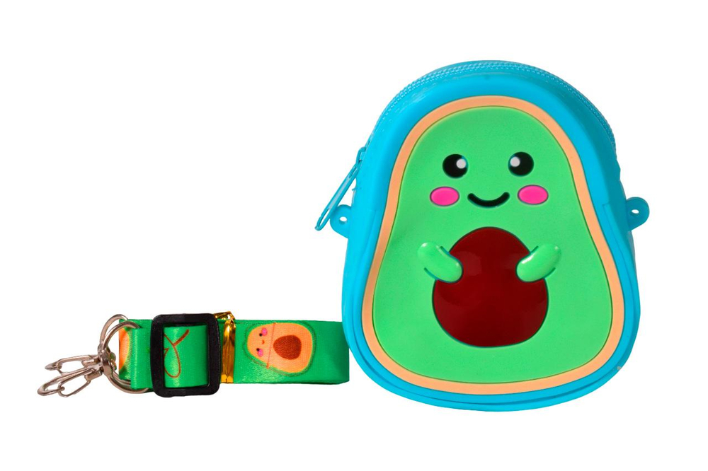 Кошелек 9.5*10.5*3.5 см, авокадо, силикон