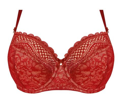 Бюстгальтер Clarisa с чашками на тонком поролоне (Размер: 90B) (Цвет: терракотовый)