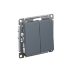 Переключатель проходной 2-кл. СП AtlasDesign 10А IP20 (сх. 6/2) 10AX механизм грифель SE ATN000765