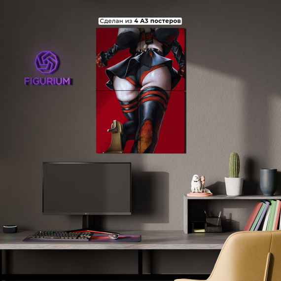 Постер Burnice White Legs (part 2) - Zenless Zone Zero