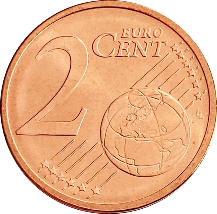 2 евроцента 2015 Литва (2 euro cent)