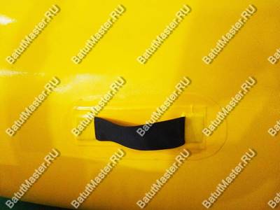 Квадратный надувной бассейн "Зебра", желто-зеленый 6*6*0.65 м