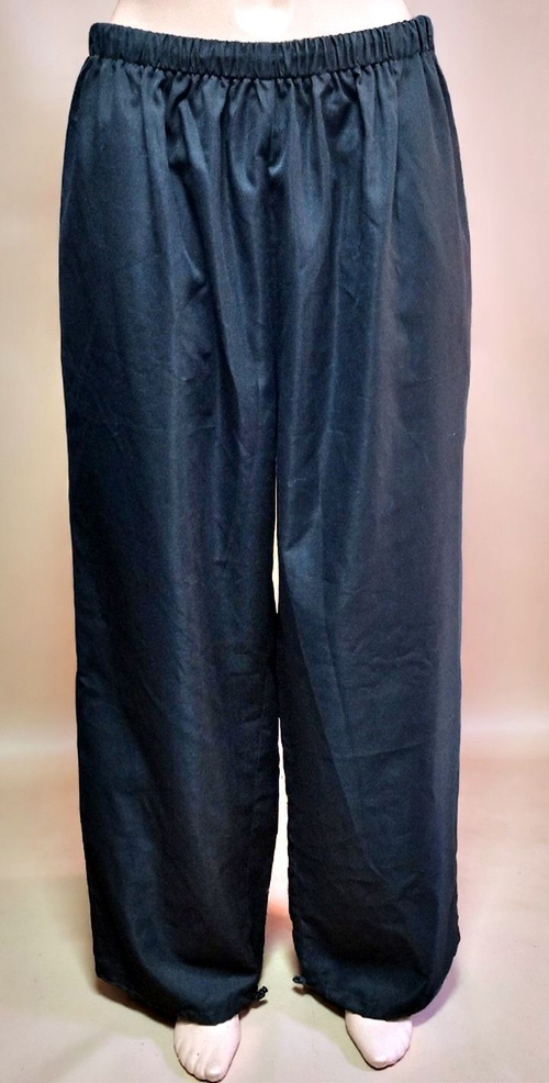 Стильные женские штаны, размер 48-52, цвет чёрный