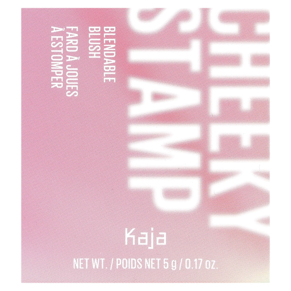 Kaja, Cheeky Stamp, смешиваемые румяна, оттенок 02 Saucy, 5 г (0,17 унции)
