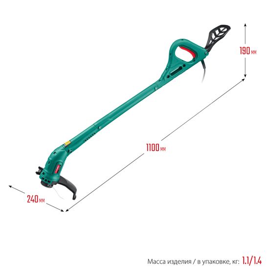 Электрический триммер "Зубр" ТСН-25-300