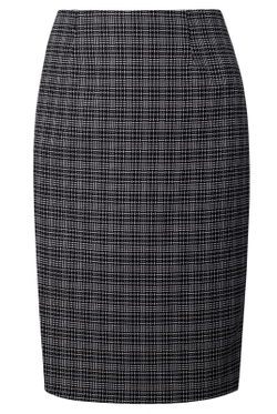 Юбка женская 1328Ла-65, черный #377Чер011328Ла-65