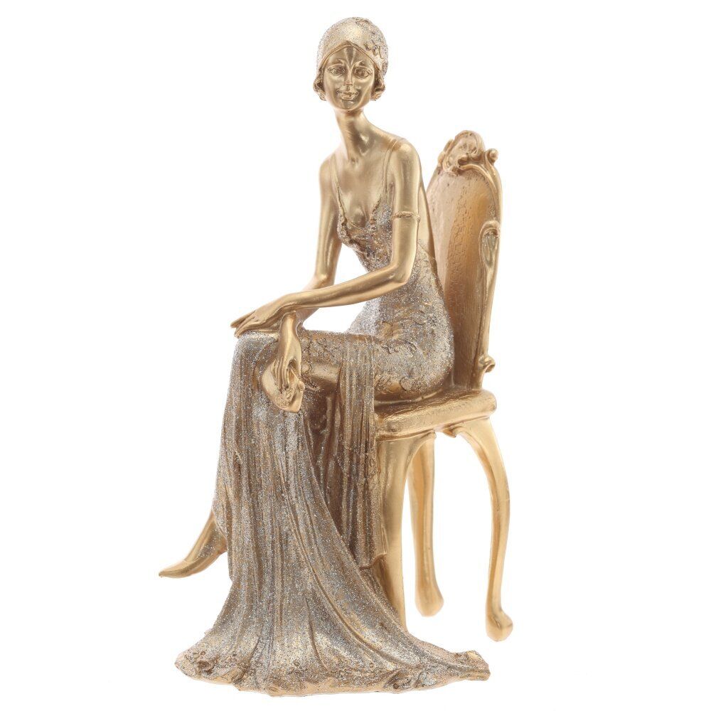 GAEM Фигурка декоративная "Девушка", L13 W11 H24,5 см