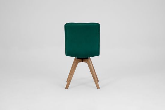 Стул Орландо (дуб/201 Белая эмаль/ткань MODUS 18)