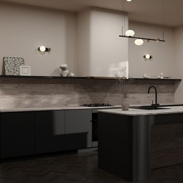 Настенный светильник (бра) 1*G9/3W 3000K MOD350WL-01BBS чёрный/латунь Inversio Modern Maytoni