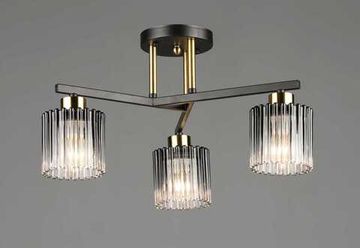 6787/3 BK+COP (4) Люстра RL