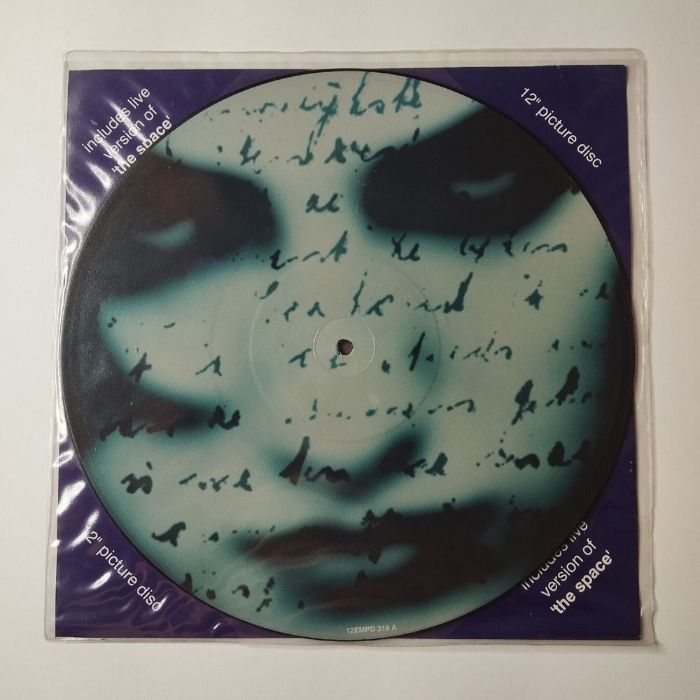 Винтажная виниловая пластинка LP Marillion Alone Again In The Lap Of Luxury (UK 1994) Maxi Single 45 RPM Picture Disc
