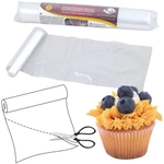 Кондитерские мешки одноразовые в рулоне 10 шт. 35*17см 70 мкм