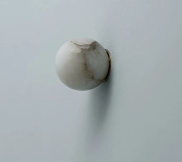 ALABASTER TRIMLESS MINI ORB 3" by ALLIED MAKER