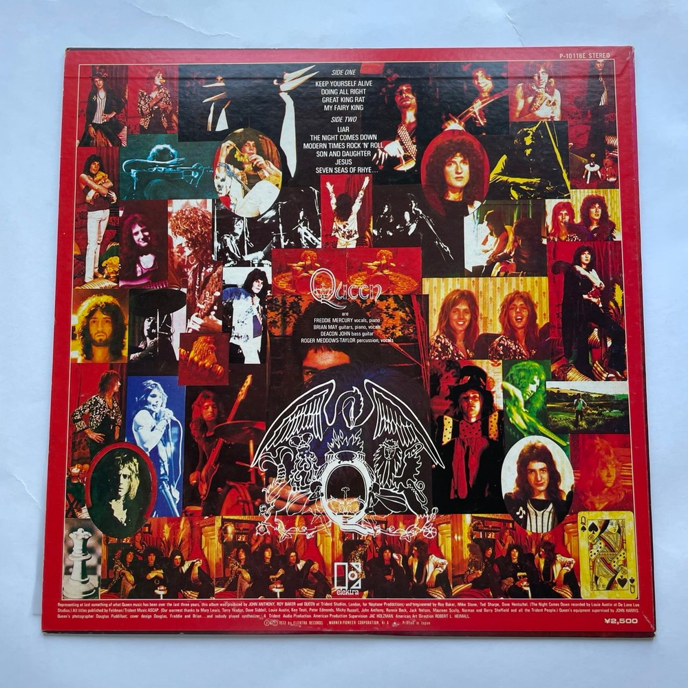 Винтажная виниловая пластинка LP Queen Keep Yourself Alive (Япония 1975) (Без Оби)