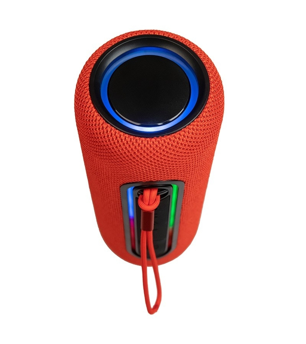 Dialog Progressive AP-11 RED - акуст. колонка-труба, 1.0, 12W RMS, Bluetooth, FM+USB reader