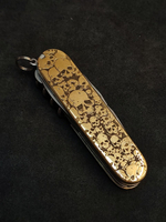 Латунные накладки на Victorinox 91мм