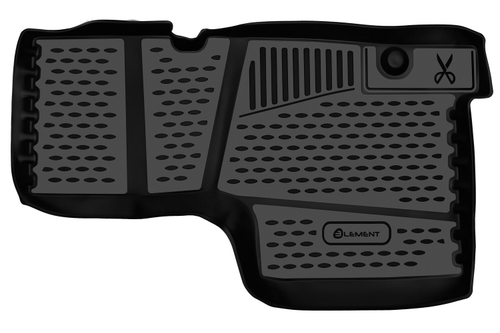 Коврики в салон для КАМАЗ 5308, 2007-, передний правый, 4шт. (полиуретан) ELEMENTAN0164210.FR-4