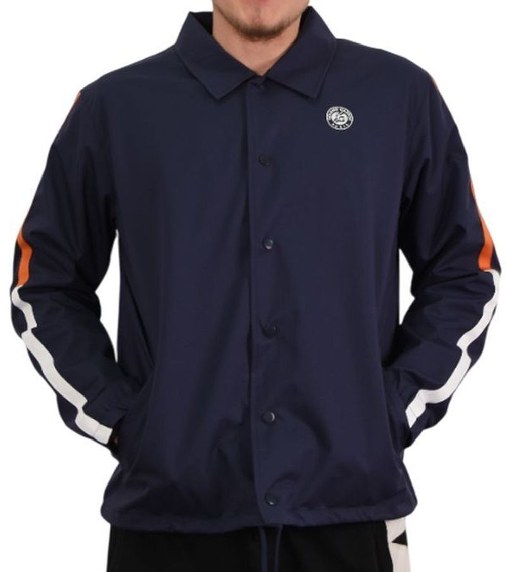 Куртка теннисная Roland Garros Essentials Timeo Coach - navy